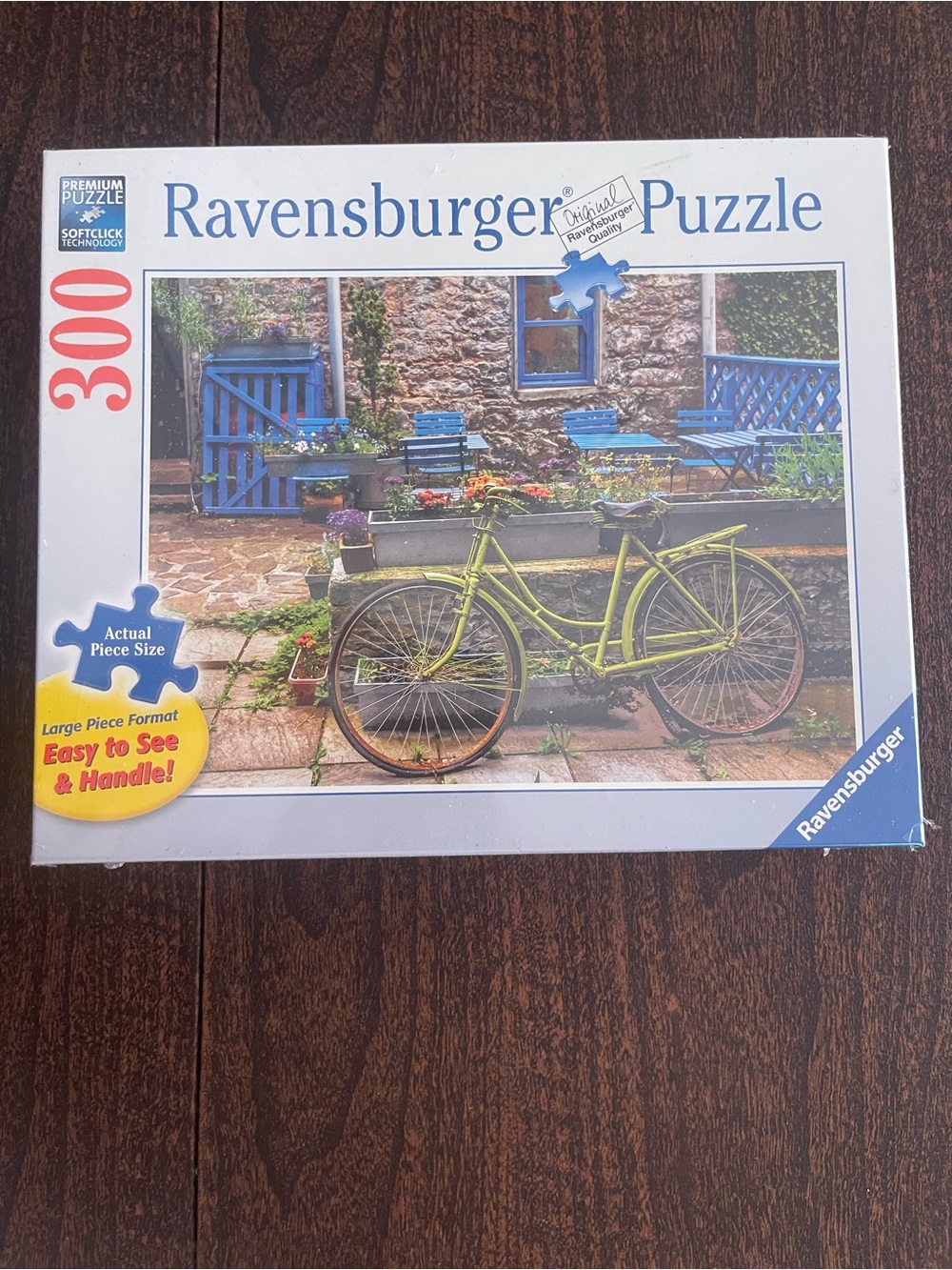 NWT Ravensburger 300 Large Piece Format Vintage Bicycle puzzle